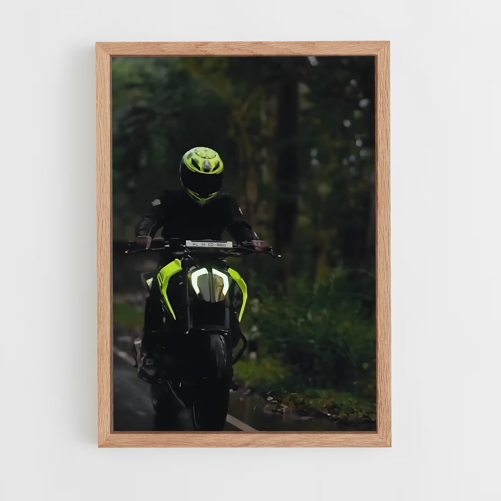 Poster Route Éclaboussée – affiche KTM Moto (vue 4)